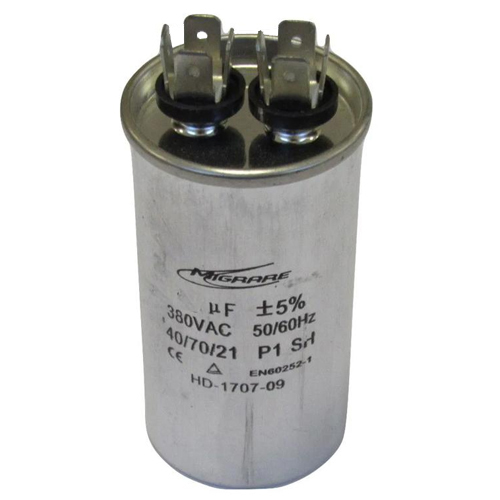 Foto CAPACITOR 60 + 2,5 UF 380V AL